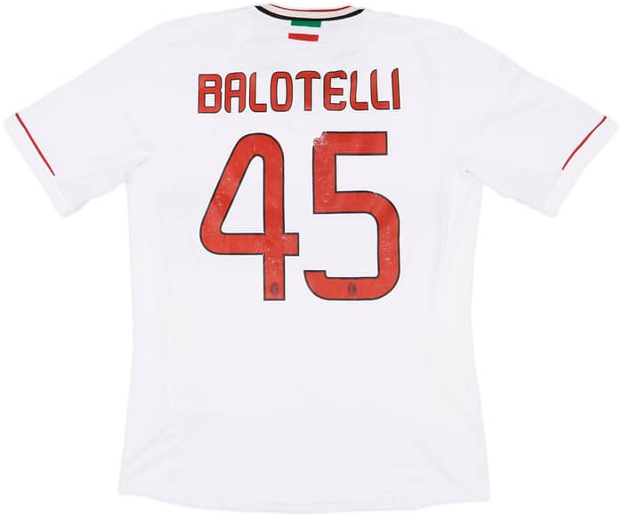 2012-13 AC Milan Away Shirt Balotelli #45 - 5/10 - (M)