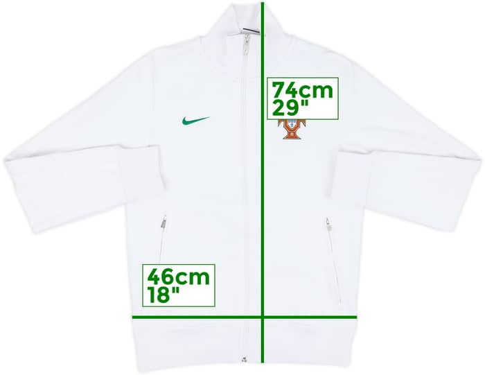 2012-13 Portugal Nike Track Jacket - 8/10 - (S)