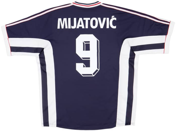 1998-99 Yugoslavia Home Shirt Mijatovic #9 - 9/10 - (L)