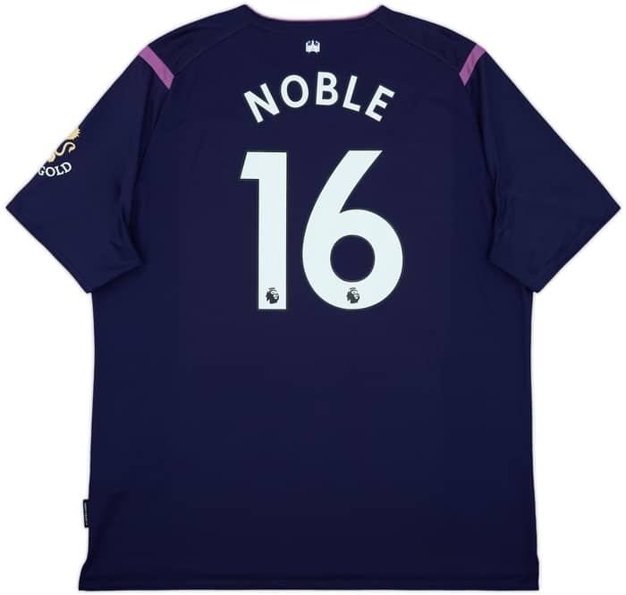 2019-20 West Ham Third Shirt Noble #16 - 10/10 - (3XL)