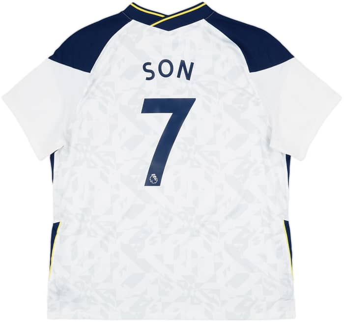 2020-21 Tottenham Home Shirt Son #7 - 9/10 - (XXL)