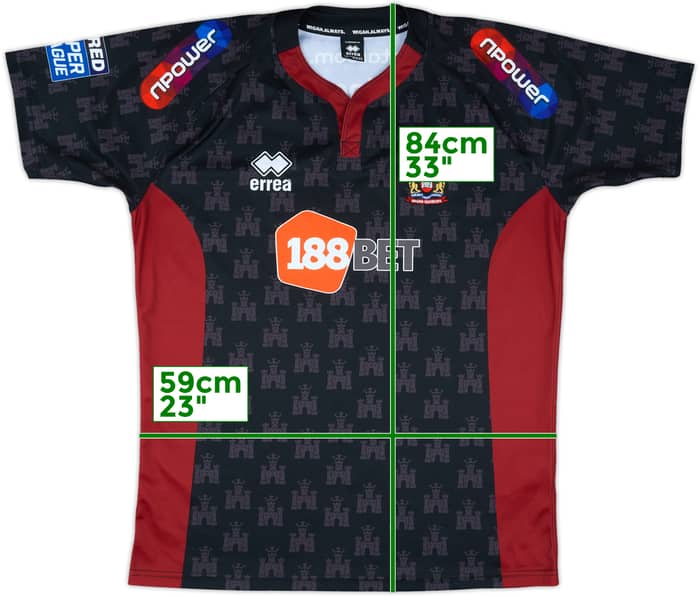 2018-19 Wigan Warriors Away Shirt - 9/10 - (3XL)