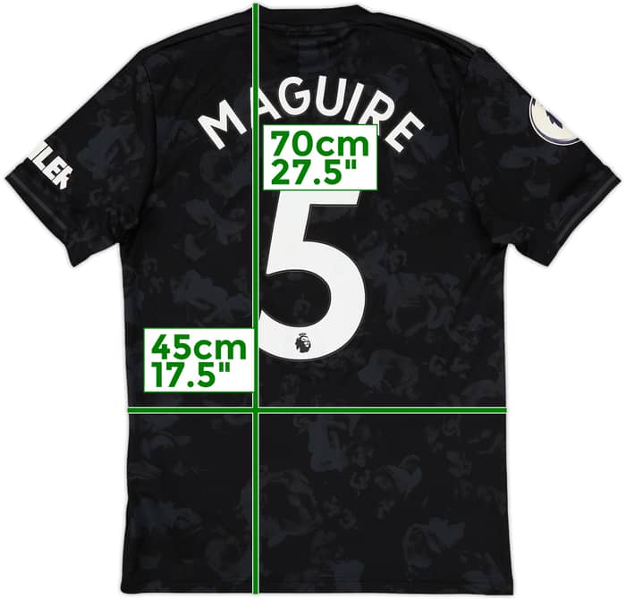 2019-20 Manchester United Third Shirt Maguire #5 - 6/10 - (S)