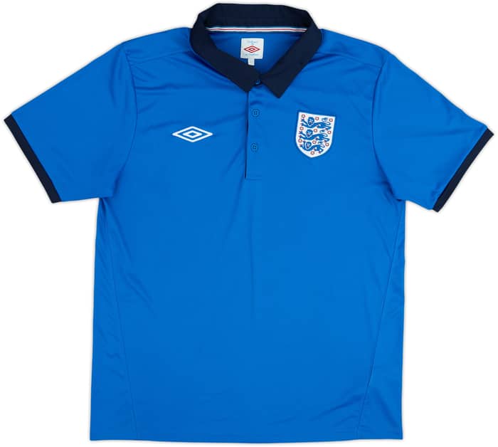 2010-11 England Umbro Polo Shirt - 9/10 - (L)
