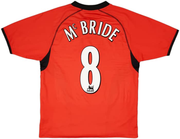2003-04 Fulham Third Shirt McBride #8 - 9/10 - (M)