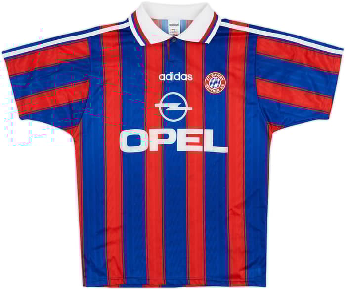 1995-97 Bayern Munich Home Shirt Ziege #17 - 6/10 - (S)