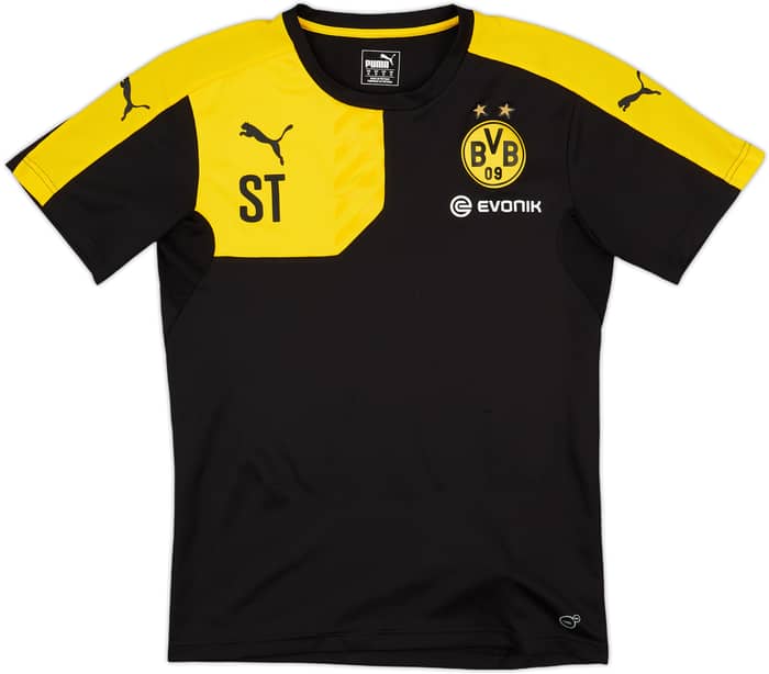 2015-16 Borussia Dortmund Staff Issue Puma Training Shirt ST - 8/10 - (M)