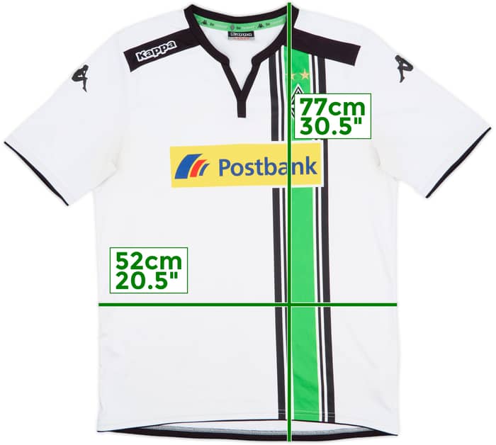 2015-16 Borussia Monchengladbach Home Shirt - 7/10 - (L)