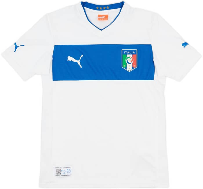 2012-13 Italy Away Shirt - 9/10 - (XL.Boys)