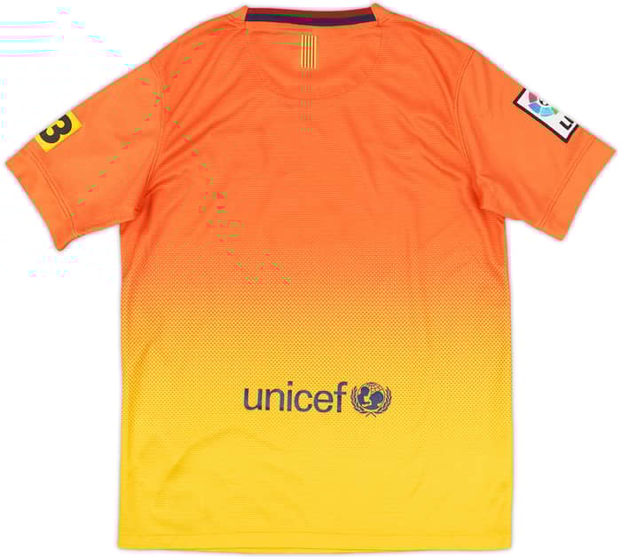 2012-13 Barcelona Away Shirt - 8/10 - (M.Boys)