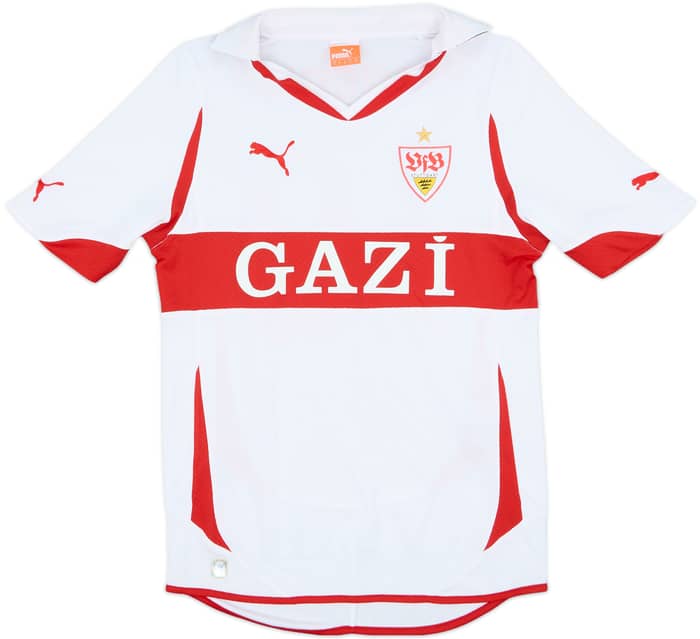 2010-11 Stuttgart Home Shirt Cacau #18 - 9/10 - (S)