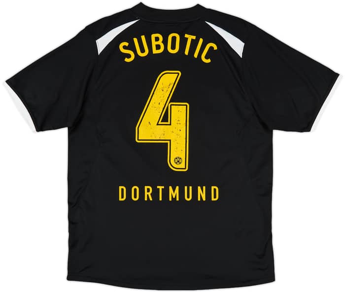 2008-09 Borussia Dortmund Special Edition 'Christmas' Shirt Subotic #4 - 6/10 - (M)