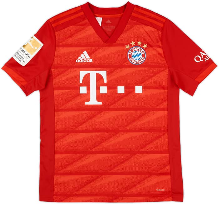 2019-20 Bayern Munich Home Shirt Lewandowski #9 - 6/10 - (L.Boys)