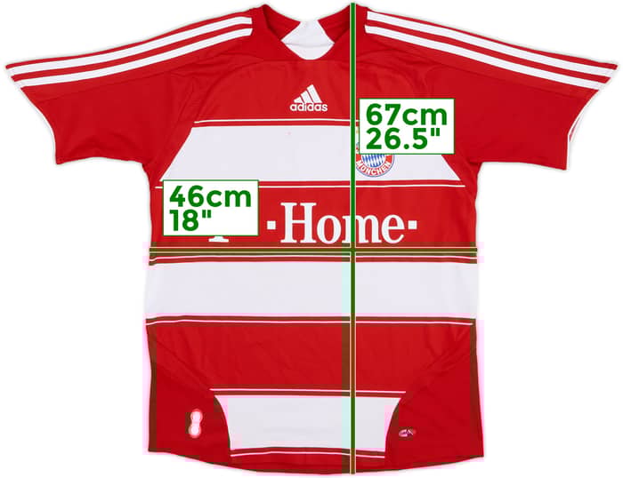 2008-09 Bayern Munich Home Shirt - 7/10 - (XL.Boys)