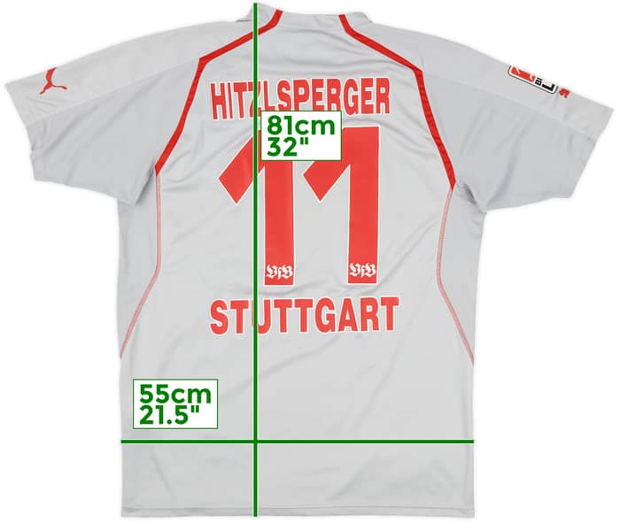 2004-05 Stuttgart Third Shirt Hitzlsperger #11 - 7/10 - (XXL)