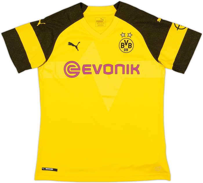2018-19 Borussia Dortmund Home Shirt - 10/10 - (Women's M)