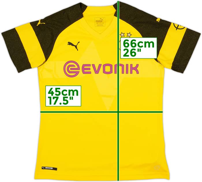 2018-19 Borussia Dortmund Home Shirt - 10/10 - (Women's M)