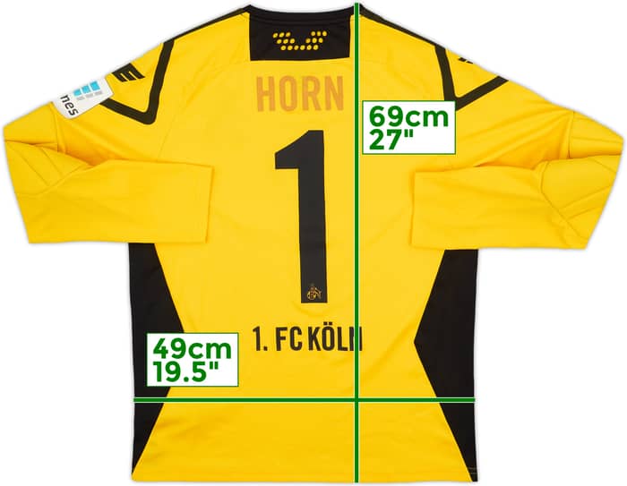 2015-16 Koln GK Shirt Horn #1 - 5/10 - (M)