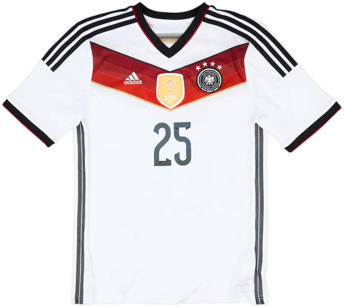 2014-15 Germany Home Shirt Muller #25 - 5/10 - (XL.Boys)