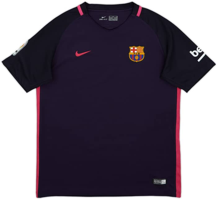 2016-17 Barcelona Away Shirt - 8/10 - (XL.Boys)