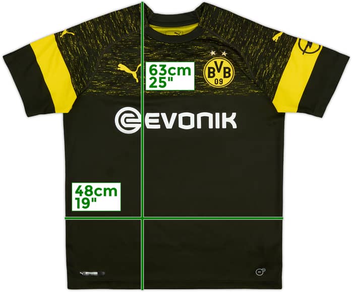 2018-19 Borussia Dortmund Away Shirt - 5/10 - (XL.Boys)