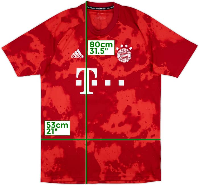 2019-20 Bayern Munich adidas Training Shirt - 10/10 - (M)