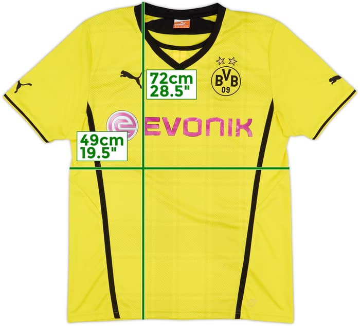 2013-14 Borussia Dortmund Home Shirt - 5/10 - (M)