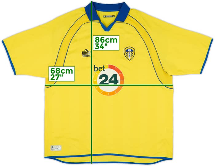 2006-07 Leeds United Away Shirt - 8/10 - (XXL)