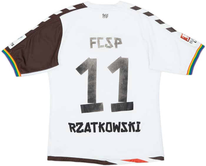 2015-16 St Pauli Away Shirt Rzatkowski #11 - 5/10 - (S)