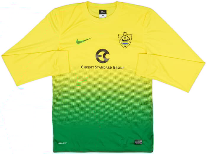 2013-14 Anzhi Makhachkala Home L/S Shirt Willian #10 - 7/10 - (S)