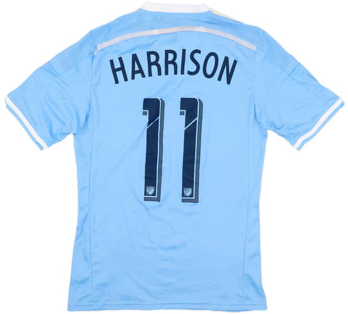 2015-16 New York City Authentic Home Shirt Harrison #11 - 9/10 - (S)