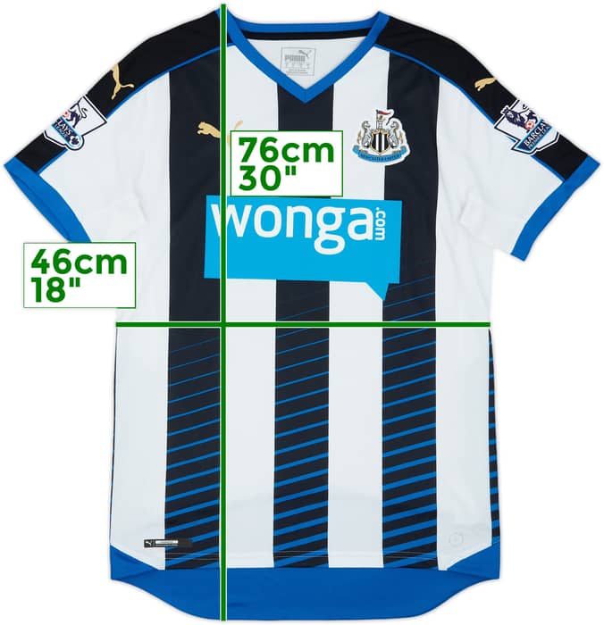 2015-16 Newcastle Home Shirt Jonas #18 - 10/10 - (S)