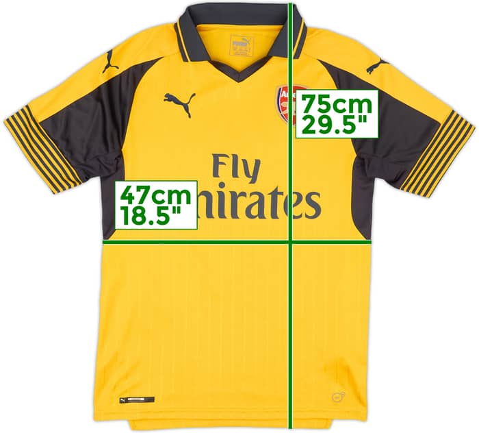 2016-17 Arsenal Away Shirt Alexis #7 - 9/10 - (S)