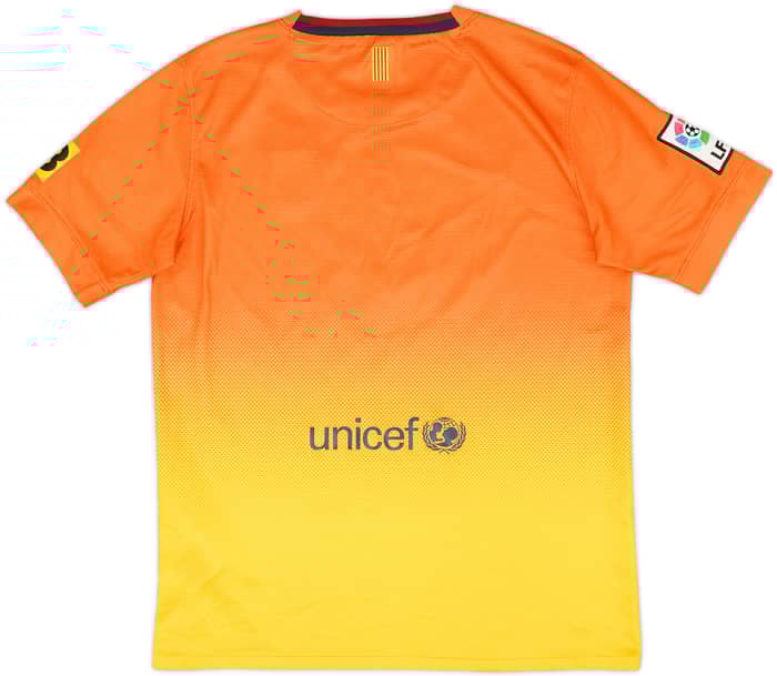 2012-13 Barcelona Away Shirt - 8/10 - (XL.Boys)