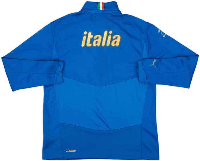2006-08 Italy 1/4 Zip Training Top - 5/10 - (S)