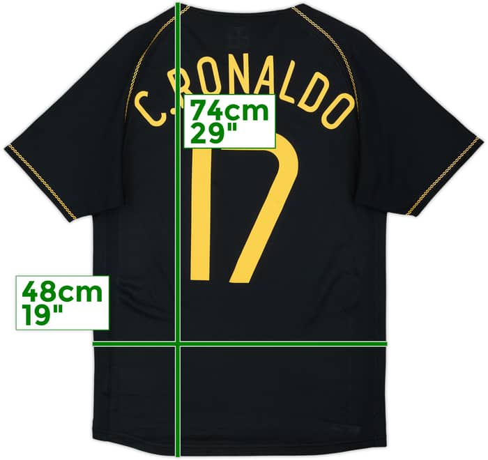 2006-07 Portugal Away Shirt C.Ronaldo #17 - 8/10 - (S)