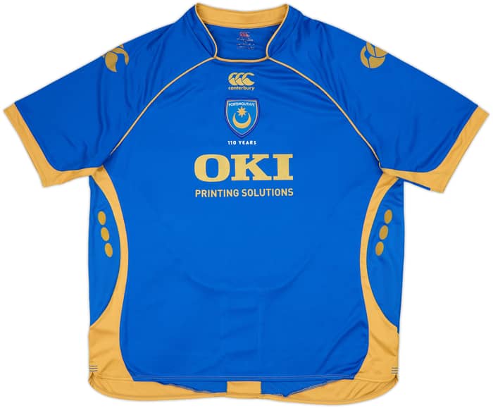 2008-09 Portsmouth Home Shirt Kanu #27 - 10/10 - (XXL)