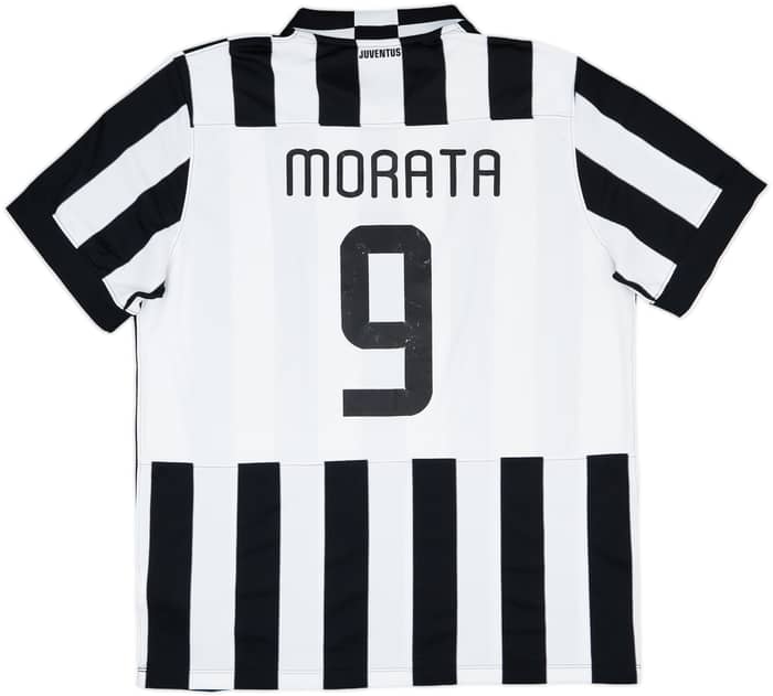 2014-15 Juventus Home Shirt Morata #9 - 6/10 - (XL)