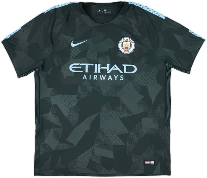 2017-18 Manchester City Third Shirt Stones #5 - 8/10 - (XL)