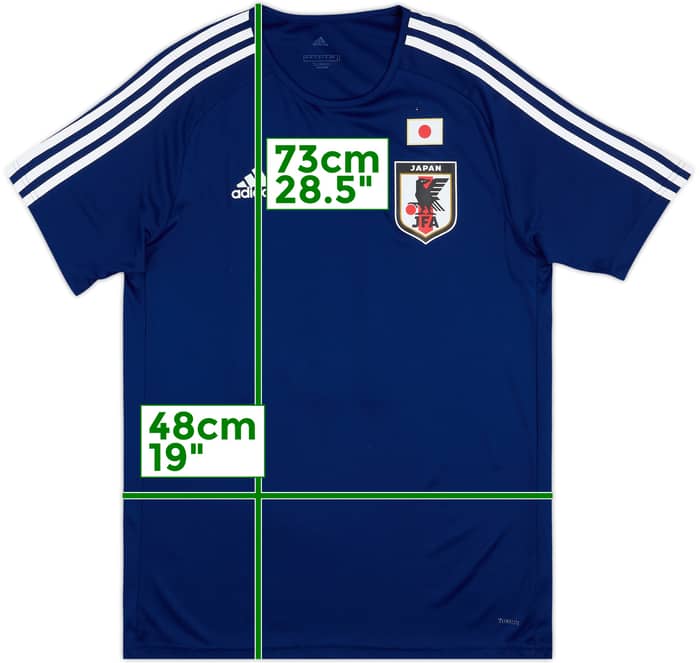 2017-18 Japan adidas Training Shirt #10 - 7/10 - (L)