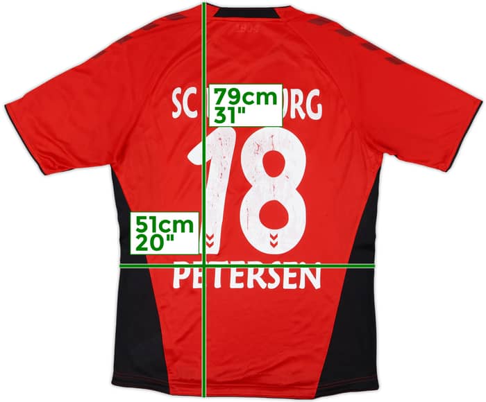 2018-19 Freiburg Home Shirt Petersen #18 - 5/10 - (L)