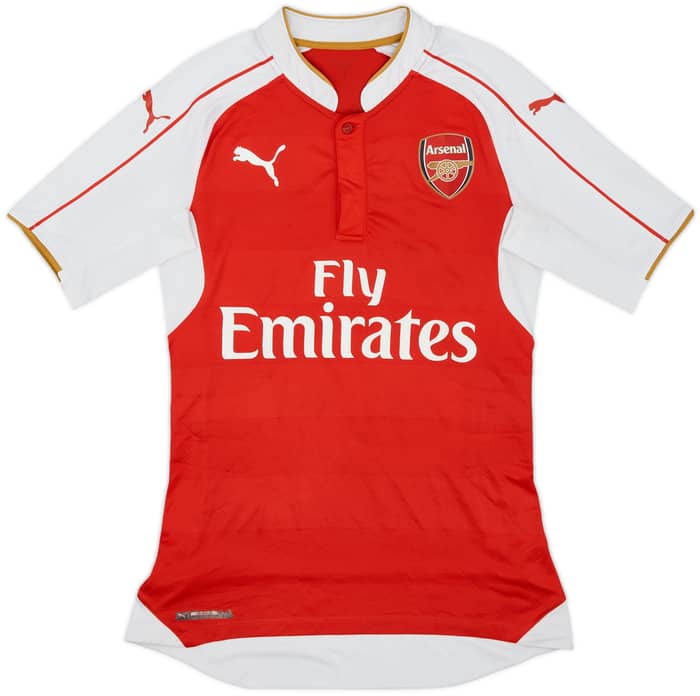 2015-16 Arsenal Player Issue (ACTV Fit) Home Shirt Rosicky #7 - 6/10 - (M)