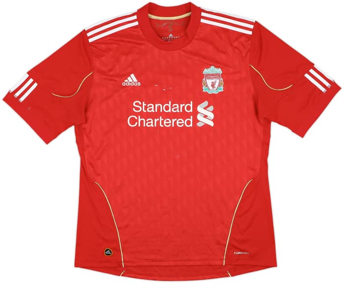 2010-12 Liverpool Home Shirt Suarez #7 - 5/10 - (XL)
