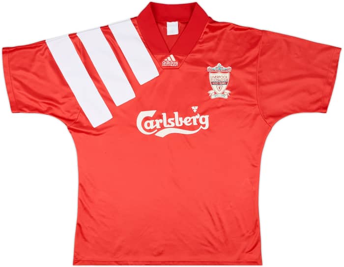1992-93 Liverpool Centenary Home Shirt - 8/10 - (L/XL)