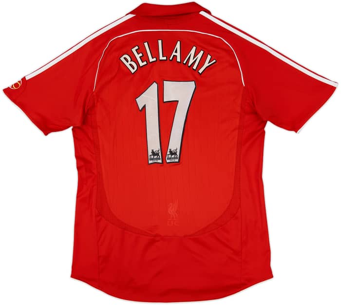 2006-08 Liverpool Home Shirt Bellamy #17 - 7/10 - (L)