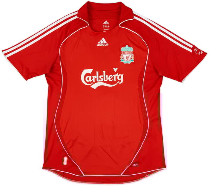 2006-08 Liverpool Home Shirt Bellamy #17 - 7/10 - (L)