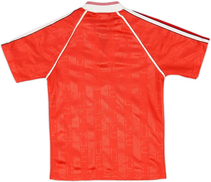 1988-90 Manchester United Home Shirt - 8/10 - (7-8 Years)