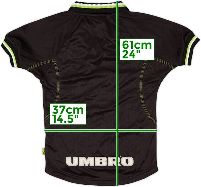 1998-99 Manchester United Third Shirt - 8/10 - (6-7 Years)