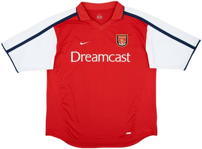 2000-02 Arsenal Home Shirt Henry #14 - 9/10 - (XL)
