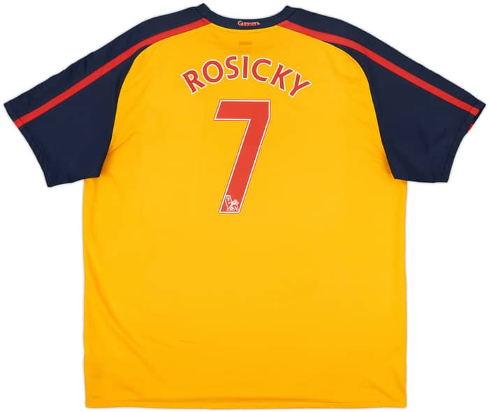 2008-09 Arsenal Away Shirt Rosicky #7 - 6/10 - (XXL)